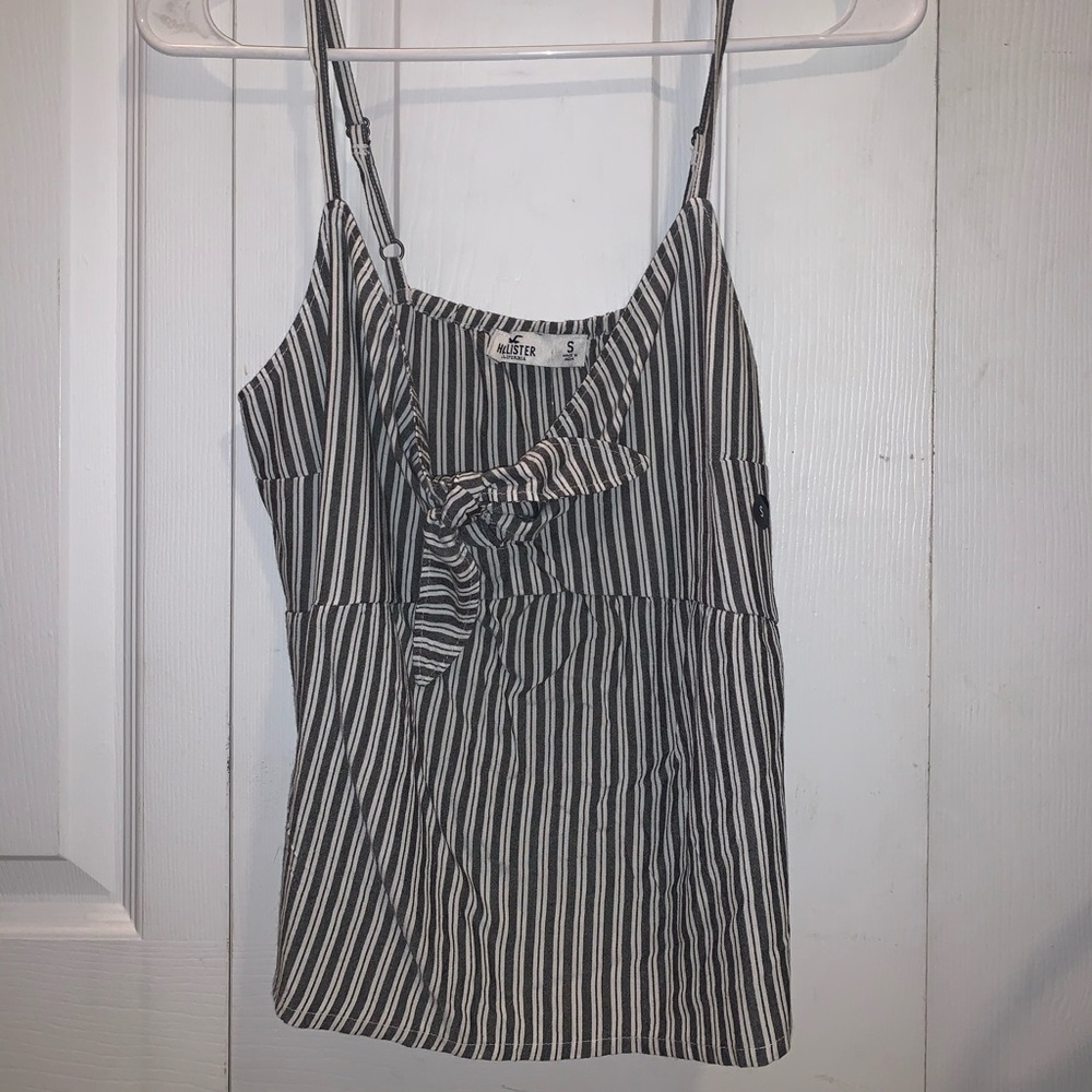 Hollister striped tank top
